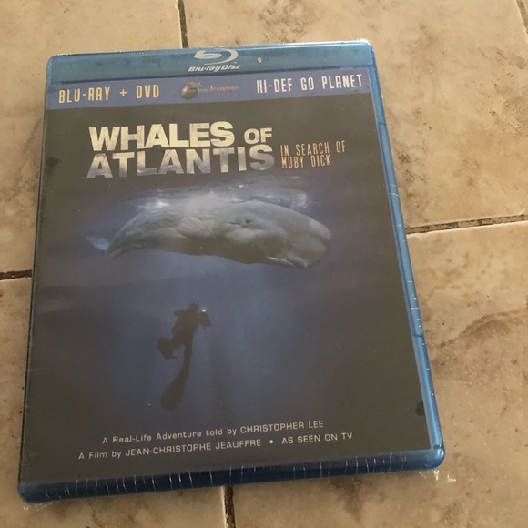 🌴🍎4-sale Whales of Atlantis Documentary on Blu Ray DVD - 550 $12 or $9 w/offer - Picture 1 of 4